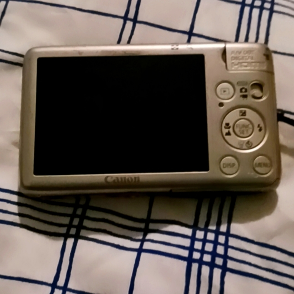 A digital camera used but in very good condition